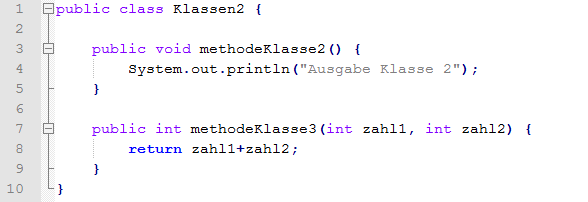 Klasse 2