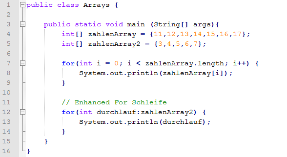 For-each-Schleife